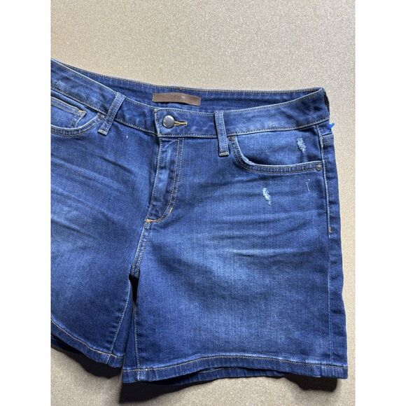 Joe's‎ Jeans SZ 31 Jean Shorts Distressed Frayed Hems Low-Rise Zip-Fly Pockets - Picture 1 of 6